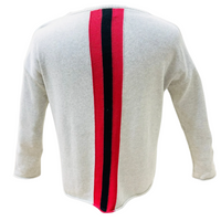 Sic' Em Striped Sweater