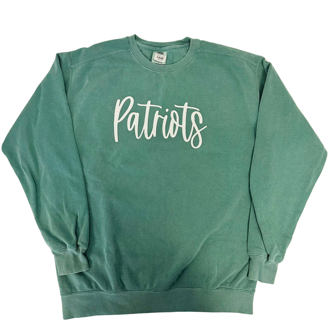 Pinewood Patriots Comfort Colors Puff Vinyl Sweatshirt