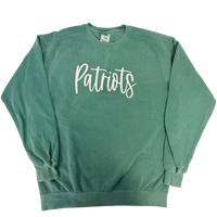 Pinewood Patriots Comfort Colors Puff Vinyl Sweatshirt