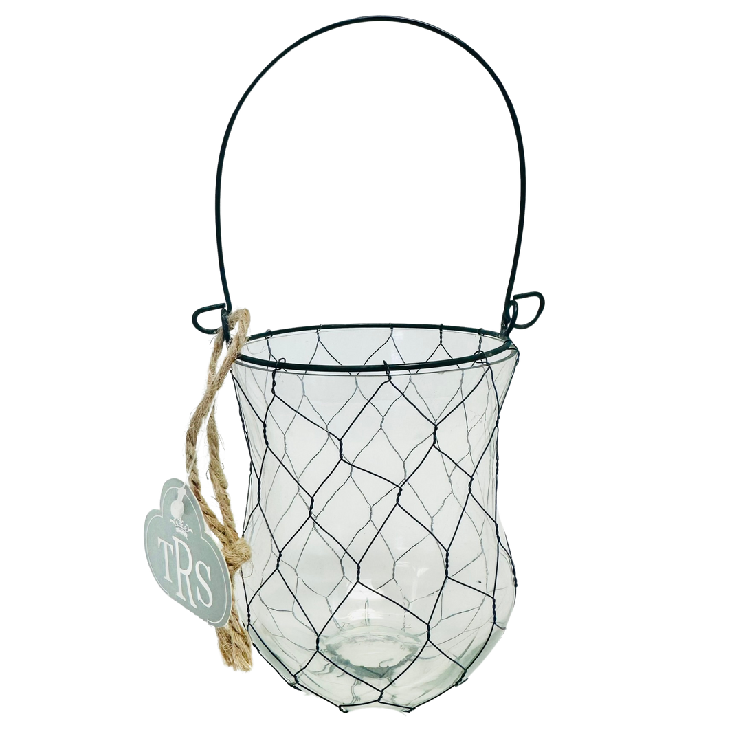 Royal Standard Wire Hourglass Hanging Votive
