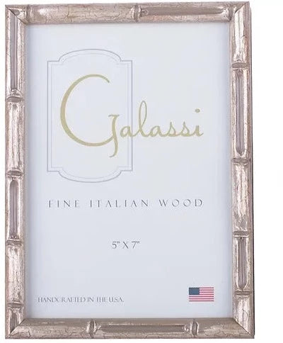 Galassi 4X6 Bamboo Frame-Silver