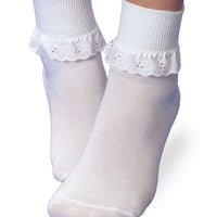 Jefferies Eyelet Lace Socks