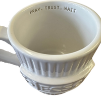 Mud Pie Blessed Bagged Mug