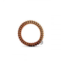 Teleties Small Hair Ties- Caramel Copper
