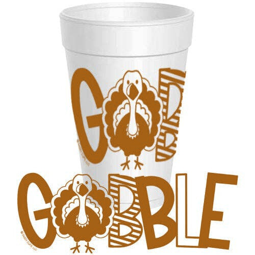 Gobble Cup Set of 10