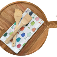 Coast & Cotton Hand Towels - Colorful Stemware