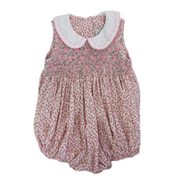 Delaney Ditzy Floral Boy Smocked Bubble