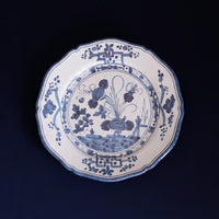Beatriz Ball VIDA Faenza 11" Dinner Plate Set of 4 - White and Blue