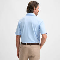 GenTeal Heritage Blue Club Pinstripe Performance Polo