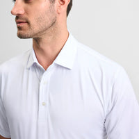 GenTeal Solid Performance Polo - White