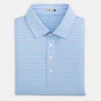 GenTeal Campus Stripe Polo - Heritage Blue