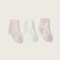 Barefoot Dreams Cozy Chic Infant Socks Pack of 3