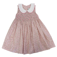 Delaney Ditzy Floral Bow Smocked Dress