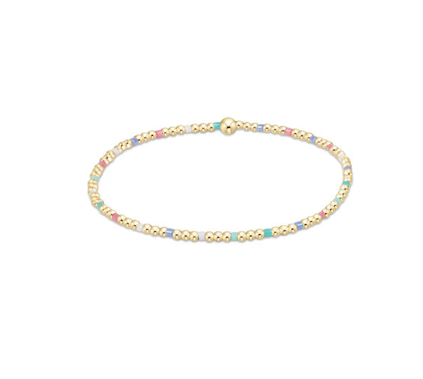 Enewton Egirl Hope Sincerity Pattern 2mm Bead Bracelet - Hot Mess SS25