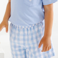 Beaufort Bonnet Sheffield Shorts Buckhead Blue Gingham Worth Ave White