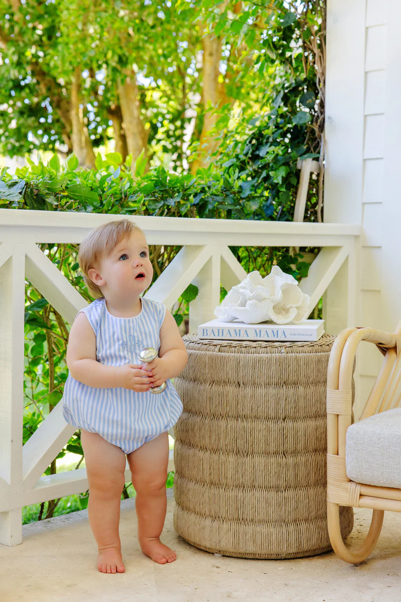 Beaufort Bonnet Benjamin Bubble - Beale Street Blue Stripe/Worth Ave White