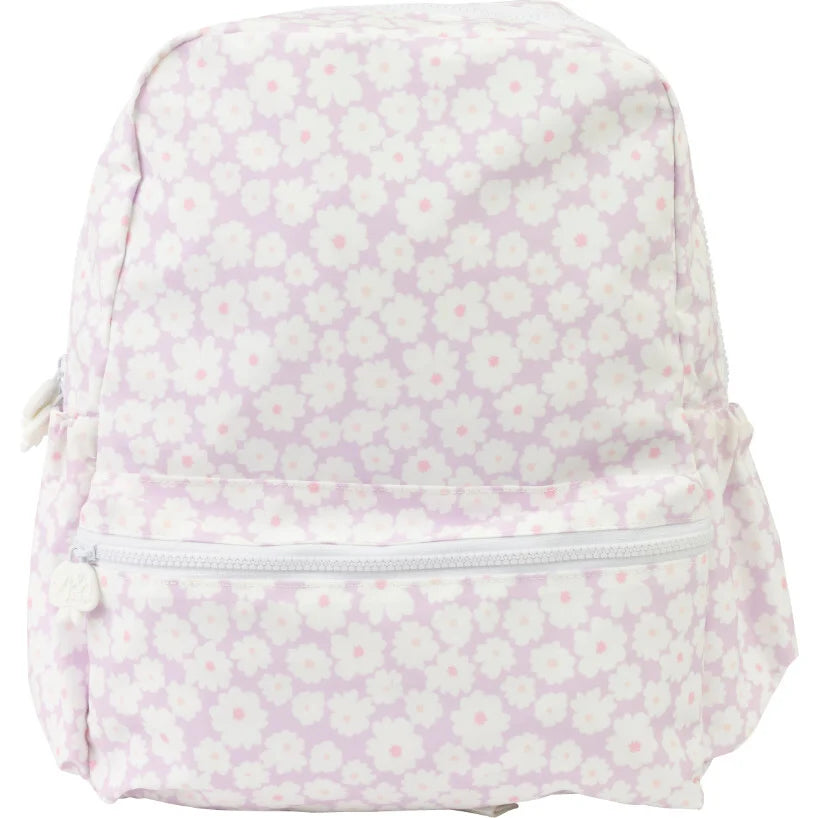 Apple of My Isla Small Backpack- Lavender Daisies