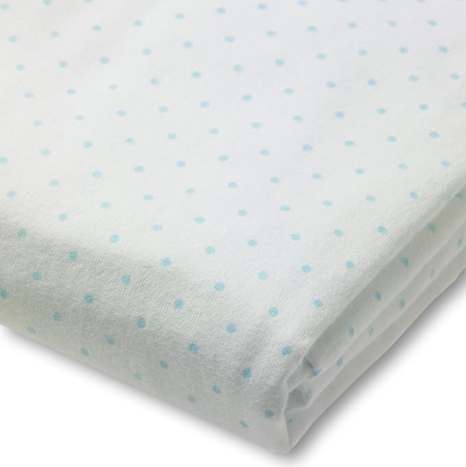 Swaddle Designs Crib Sheet Blue