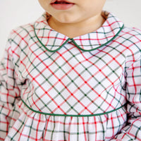 Beaufort Bonnet Long Sleeve Bradford Bubble - Old Town Tattersall/Grier Green
