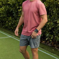 Burlebo Athletic Short - Grizzley Grey/Classic Deer Camo Liner