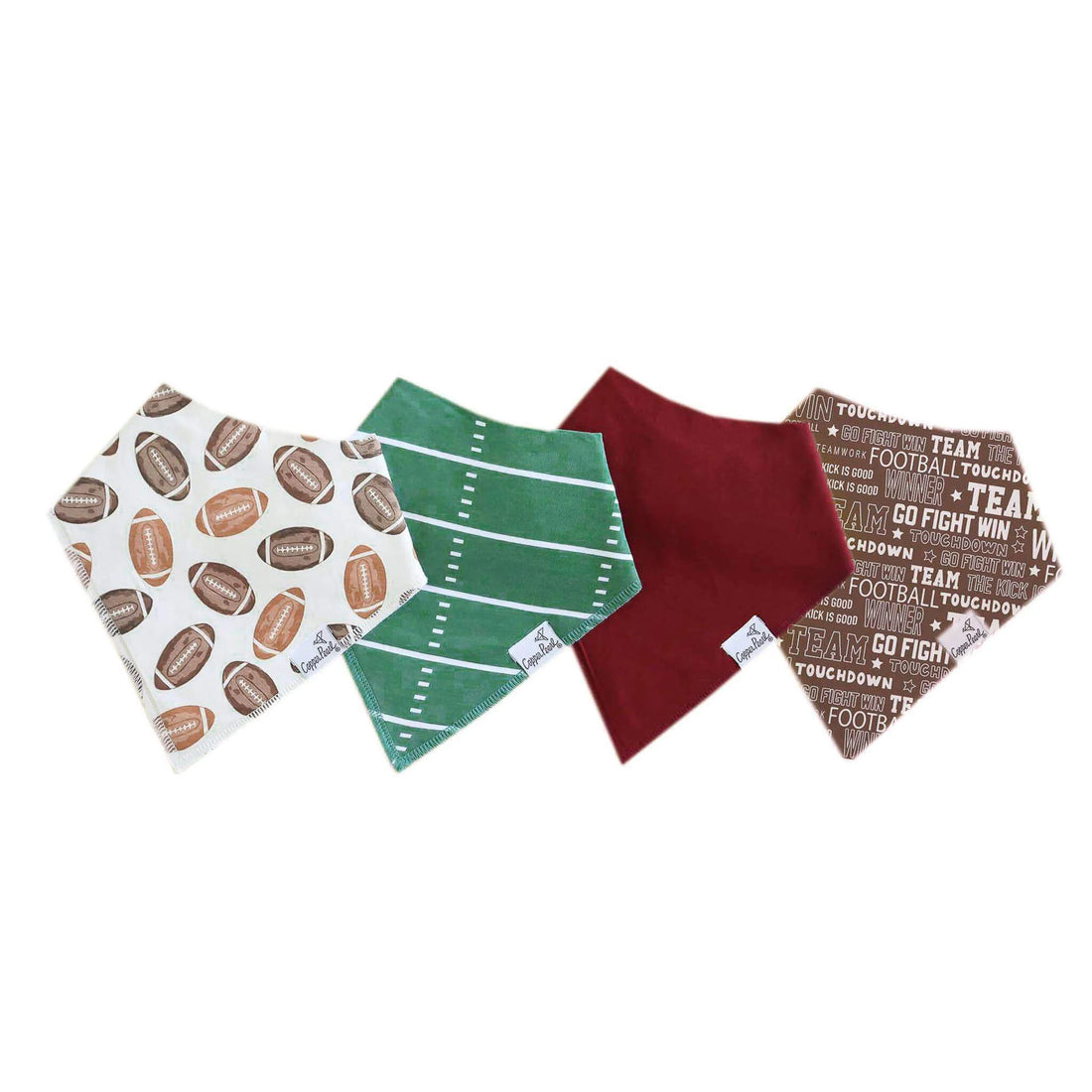 Copper Pearl Baby Bandana Bib Set - Blitz