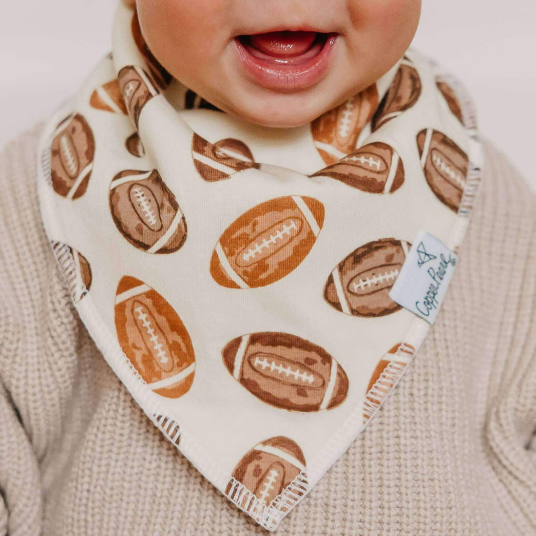 Copper Pearl Baby Bandana Bib Set - Blitz