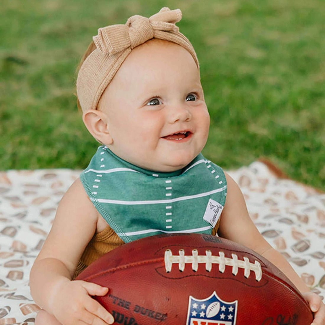 Copper Pearl Baby Bandana Bib Set - Blitz