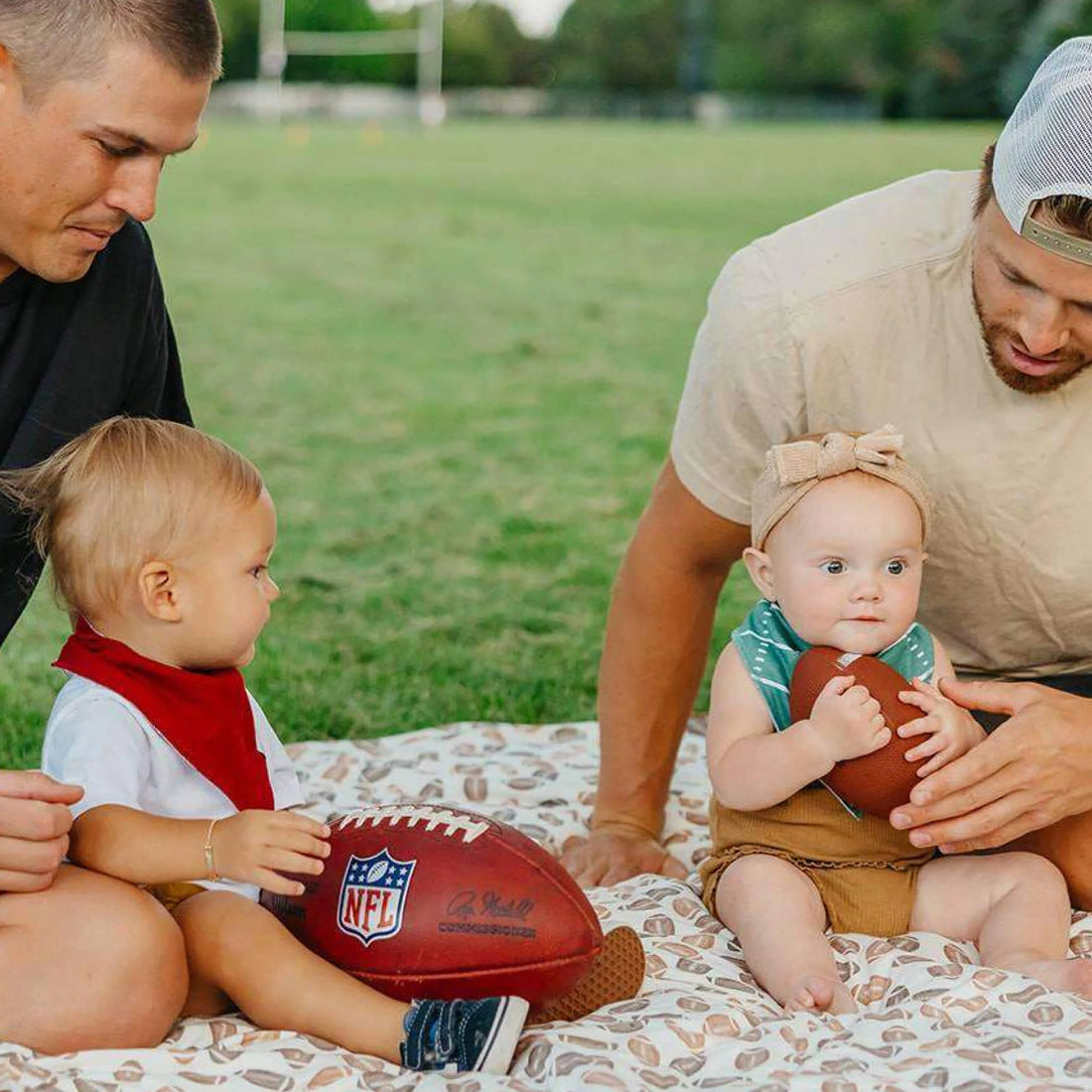 Copper Pearl Baby Bandana Bib Set - Blitz