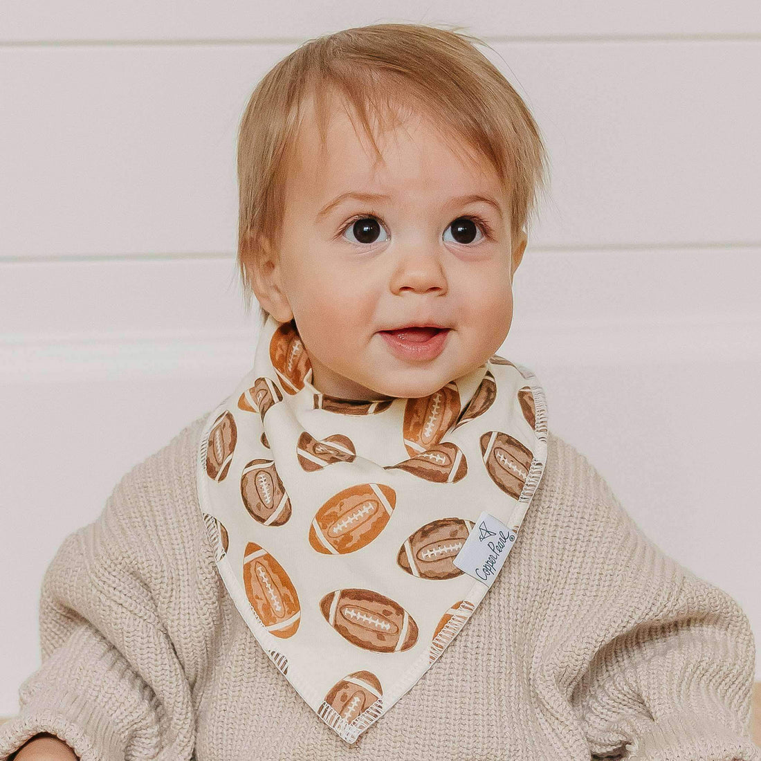 Copper Pearl Baby Bandana Bib Set - Blitz