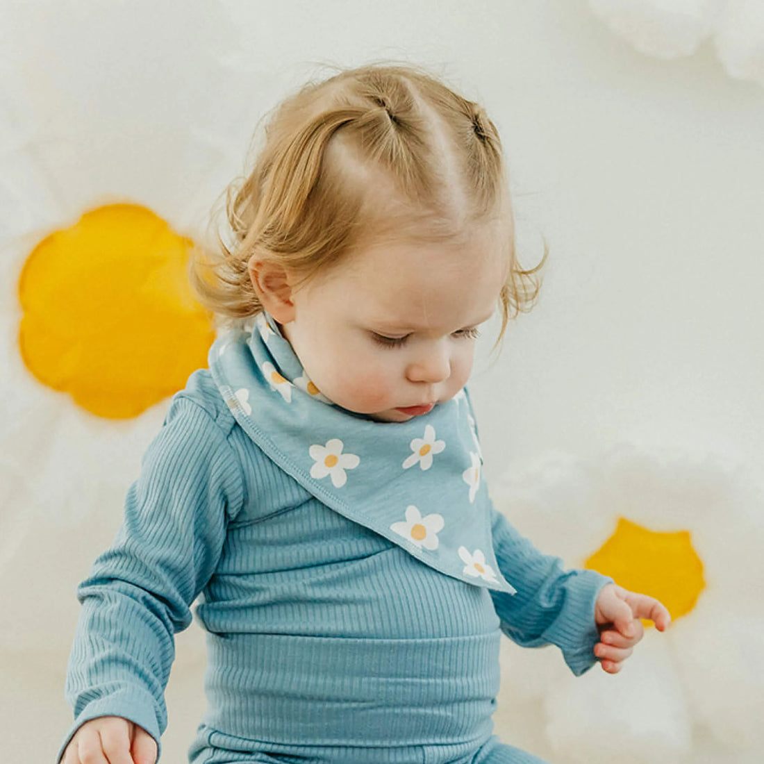Copper Pearl Baby Bandana Bib Set - Goosie