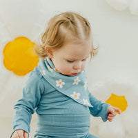 Copper Pearl Baby Bandana Bib Set - Goosie