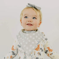 Copper Pearl Baby Bandana Bib Set - Rufus