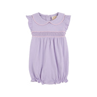 Beaufort Bonnet Angel Sleeve Banbury Bubble - Lauderdale Lavender/Palm Beach Pink