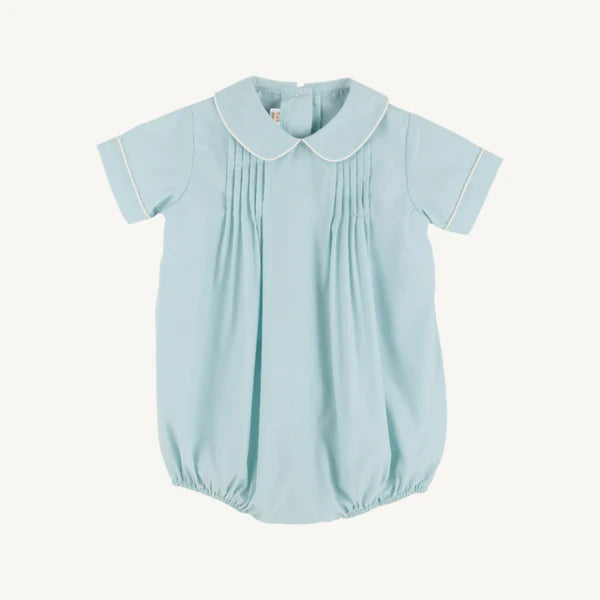 Beaufort Bonnet Boone Bubble Broadcloth- Old Greenwich Green/Palmetto Pearl