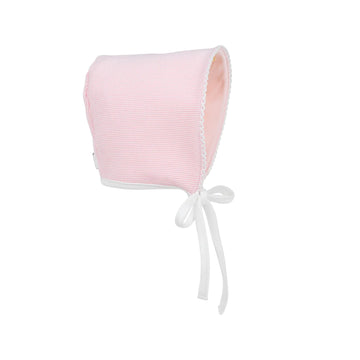 Beaufort Bonnet Bundle Me Bonnet- Palm Beach Pink With Worth Avenue White