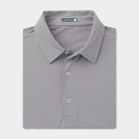 GenTeal Charcoal Club Pinstripe Performance Polo