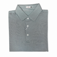 GenTeal Pine Club Pinstripe Performance Polo