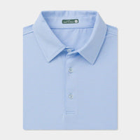 GenTeal Heritage Blue Club Pinstripe Performance Polo