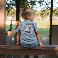 Burlebo Youth Mallard Duck Stamp Short Sleeve Tee