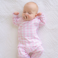 Beaufort Bonnet Cameron Cross-Front Set - Palm Beach Pink Gingham