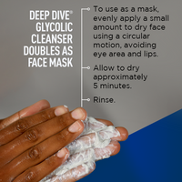 Jack Black Deep Dive Glycolic Facial Cleanser - 3oz