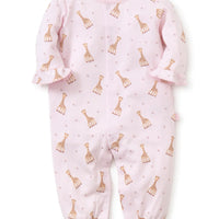 Kissy Kissy Sophie La-Giraffe Print Playsuit Pink