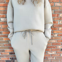 Loungewear Sweatshirt Taupe