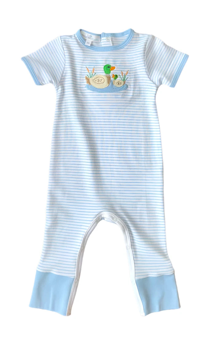 Magnolia Baby Mallard Pond Short Sleeve Playsuit