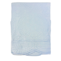 Baby Quilt - Light Blue