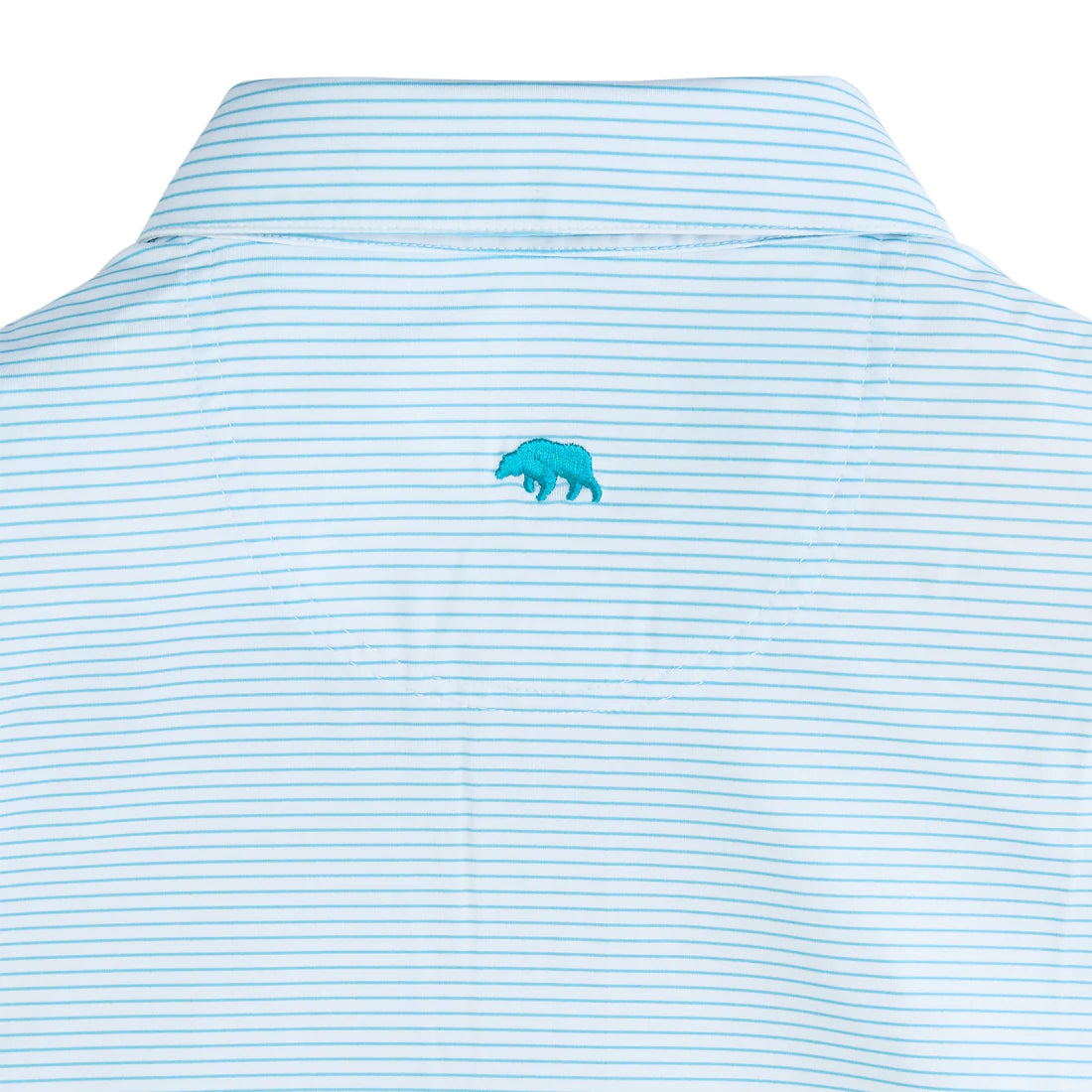 Onward Reserve Birdie Stripe Perf Polo-Cabana Blue