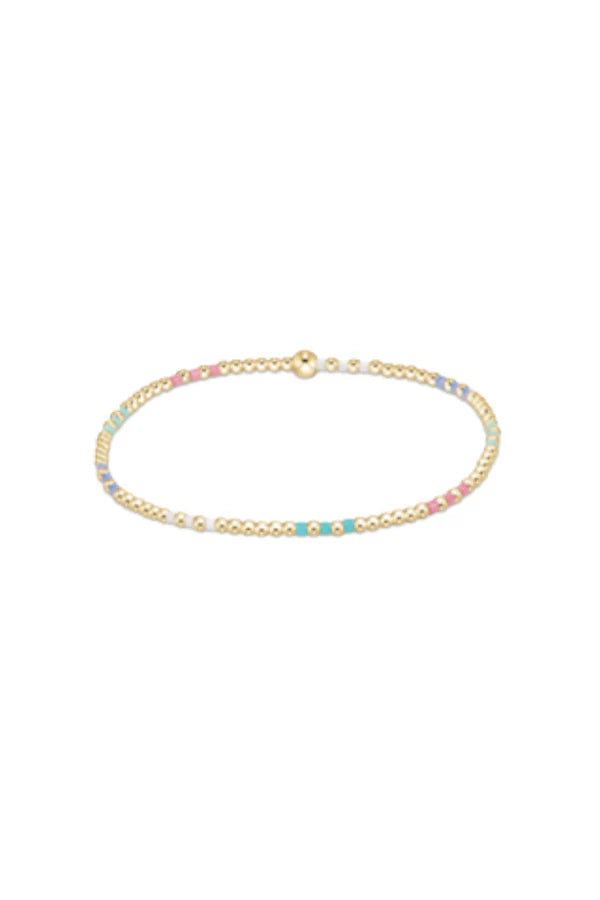 Enewton Hope Joy Pattern 2mm Bead Bracelet - Hot Mess SS25