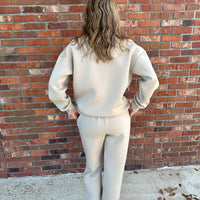 Loungewear Sweatshirt Taupe