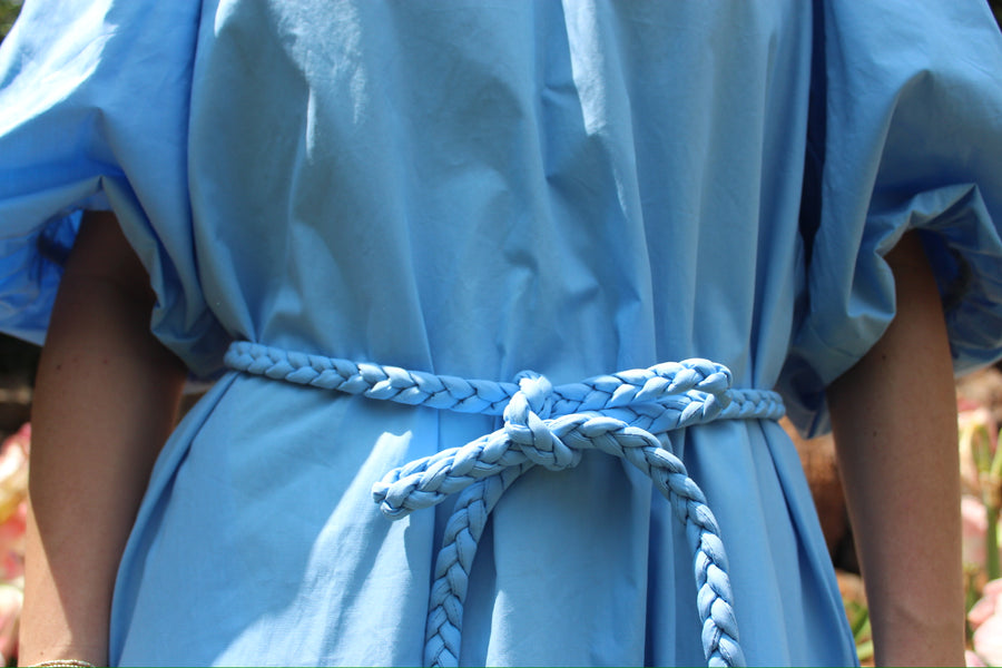 Caryn Lawn Lila Dress Blue