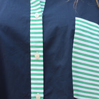 Caryn Lawn Lindsey Dress Navy